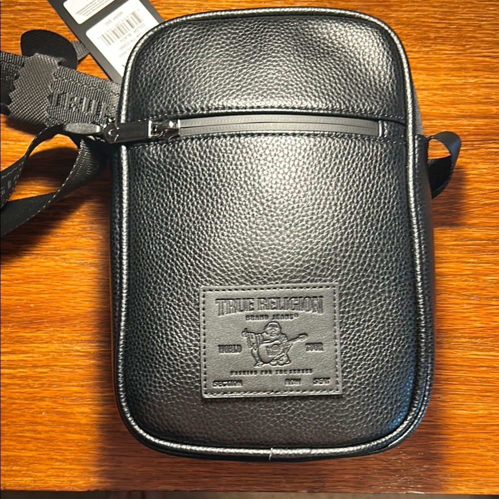 NWT True Religion Newal Max Black Unisex Crossbody Bag/Pack